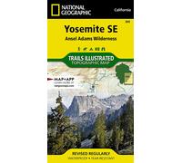 Carte de randonnée n° 309 - Parc National Yosemite (sud - est) | National Geographic