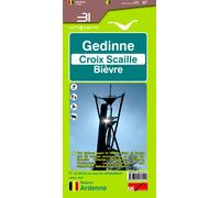 Carte de randonnée n° 31 - Gedinne, Croix-Scaille, Bièvre | Mini Planet