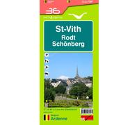 Carte de randonnée n° 36 - St-Vith, Rodt, Schönberg | Mini Planet