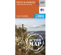 Carte de randonnée n° 369 - Perth, Kinross (Grande Bretagne) | Ordnance Survey - Explorer - Plastifiée