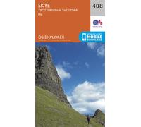 Carte de randonnée n° 408 - Skye, Trotternish, The Storr (Grande Bretagne) | Ordnance Survey - Explorer - Papier