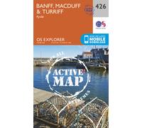 Carte de randonnée n° 426 - Banff, Macduff, Turriff (Grande Bretagne) | Ordnance Survey - Explorer - Plastifiée