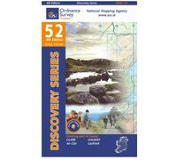 Carte de randonnée n° 52 - Clare, Galway (Irlande) | Ordnance Survey - série Discovery