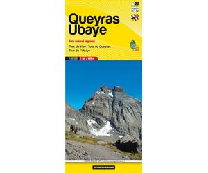 Carte de randonnée n° 6 - Queyras, Ubaye, Tour du Viso | Didier Richard