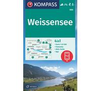 Carte de randonnée n° 60 - Weissensee (Autriche) | Kompass