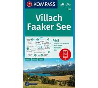 Carte de randonnée n° 62 - Villach, Faaker See (Autriche) | Kompass
