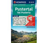 Carte de randonnée n° 671 - Pustertal / Val Pusteria (Italie) | Kompass