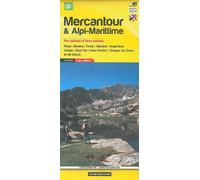 Carte de randonnée n° 7 - Mercantour & Alpes Maritimes | Didier Richard