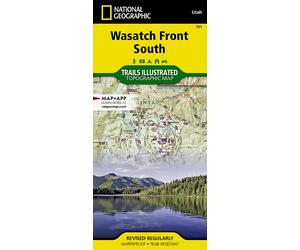 Carte de randonnée n° 701 - Wasatch Front South Map (Utah) | National Geographic