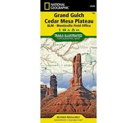 Carte de randonnée n° 706 - Grand Gulch (Utah) | National Geographic