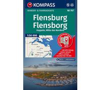 Carte de randonnée n° 707 - Flensburg/Flensborg, Kappeln (Allemagne) | Kompass