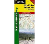 Carte de randonnée n° 711 - Hautes Uintas (Utah) | National Geographic