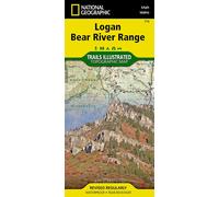 Carte de randonnée n° 713 - Logan Bear River Range (Utah, Idaho) | National Geographic