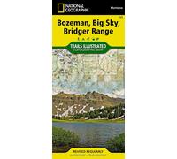 Carte de randonnée n° 723 - Bozeman, Big Sky, Bridger Range (Montana) | National Geographic