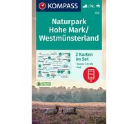 Carte de randonnée n° 753 - Naturpark Hohe Mark, Westmünsterland (Allemagne) | Kompass