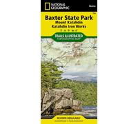 Carte de randonnée n° 754 - Baxter State Park, Mount Katahdin (Maine) | National Geographic