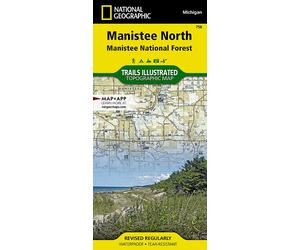 Carte de randonnée n° 758 - Forêt nationale de North Manistee (Michigan) | National Geographic