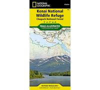 Carte de randonnée n° 760 - Kenai Nat. Wildlife Refuge, Chugach Nat. Forest (Alaska) | National Geographic