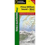 Carte de randonnée n° 761 - Prince William Sound, West (Alaska) | National Geographic