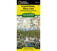 Carte de randonnée n° 806 - Crystal Basin / Silver Fork / Eldorado National Forest (Californie) | National Geographic