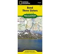 Carte de randonnée n° 818 - Bend et Three Sisters (Oregon) | National Geographic