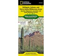 Carte de randonnée n° 852 - Hellsgate, Salome & Sierra Ancha Wilderness Areas - Apache - Sitgreaves, Coconino & Tonto National Forest (Arizona) | National Geographic