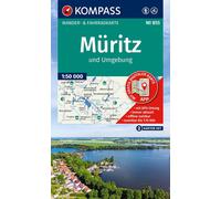 Carte de randonnée n° 855 - Müritz (Allemagne) | Kompass