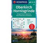 Carte de randonnée n° 877 - Oberkirch, Hornisgrinde (Allemagne) | Kompass