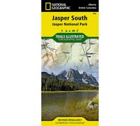 Carte de randonnée n° 902 - Parc national Jasper (Sud) | National Geographic