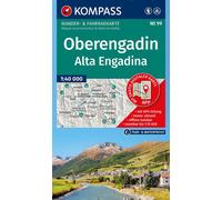 Carte de randonnée n° 99 - Oberengadin / Haute Engadine (Suisse) | Kompass