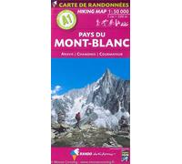 Carte de randonnée n° A1 - Mont Blanc | Rando éditions