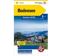 Carte de randonnée n° WK.02 - Lac de Constance (Suisse) | Kümmerly & Frey