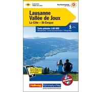 Carte de randonnée n° WK.15 - Lausanne, Vallée de Joux (Suisse) | Kümmerly & Frey