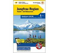 Carte de randonnée n° WK.18 - Jungfrau Région (Suisse) | Kümmerly & Frey