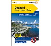 Carte de randonnée n° WK.19 - Gotthard (Suisse) | Kümmerly & Frey