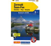 Carte de randonnée n° WK.24 - Zermatt, Saas Fee (Suisse) | Kümmerly & Frey