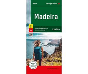 Carte de randonnée n° WKP1 - Madère | Freytag & Berndt