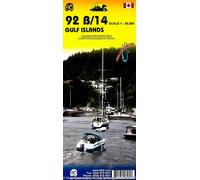 Carte de randonnée - Nanaimo (île de Vancouver) & Iles du golfe (Colombie Britannique) | ITM