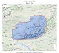 Carte de randonnée - Ochil Hills XT25 | Harvey Maps - Superwalker maps