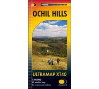 Carte de randonnée - Ochil Hills XT40 | Harvey Maps - Ultramap