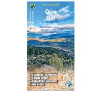 Carte de randonnée - Oiti / Mont Oeta | Anavasi