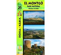 Carte de randonnée - Parc naturel El Montgó (Communauté Valencienne) | Piolet