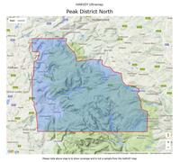 Carte de randonnée - Peak District Nord XT40 | Harvey Maps - Ultramap