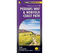 Carte de randonnée - Peddars Way & Norfolk Coast Path XT40 | Harvey Maps - National Trail maps