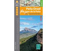 Carte de randonnée - Peña Oroel, San Juan de la Peña, Jaca & Canal de Berdún | Alpina