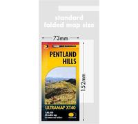 Carte de randonnée - Pentland Hills XT40 | Harvey Maps - Ultramap