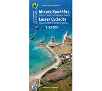 Carte de randonnée - Petites Cyclades | Anavasi