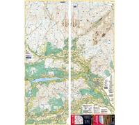 Carte de randonnée - Pitlochry Loch Tummel & Blair Atholl XT25 | Harvey Maps - Superwalker maps