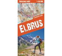 Carte de randonnée plastifiée - Elbrouz (Caucase, Russie) | TerraQuest