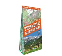 Carte de randonnée plastifiée - Prokletije, Durmitor (Alpes d'Albanie & Montenegro) | TerraQuest